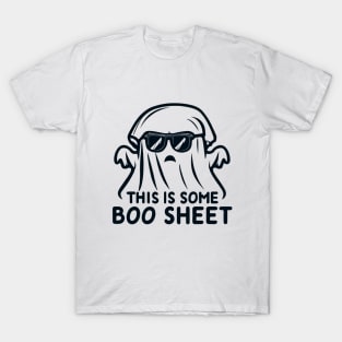 This Is Some Boo Sheet Halloween Ghost T-Shirt